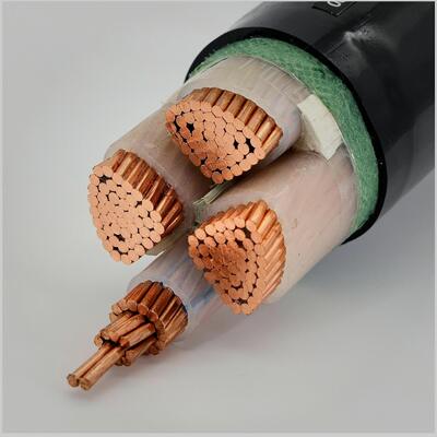 0.6/1kV Tensione nominale IP67 90°C Temperatura di lavoro XLPE Cavo di alimentazione isolato con conduttore di rame e nastro di acciaio blindato