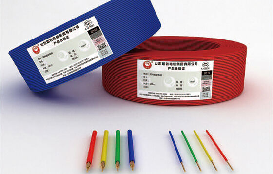 주문 H05V-R 및 H07V-R 300/500V 전력 및 조명 회로용 밧줄 구리 전선 online manufacture